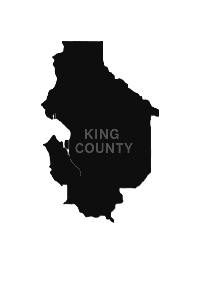 Map of King County deliveries
